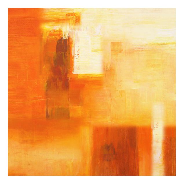 Billeder brun Petra Schüßler - Composition In Orange And Brown 02