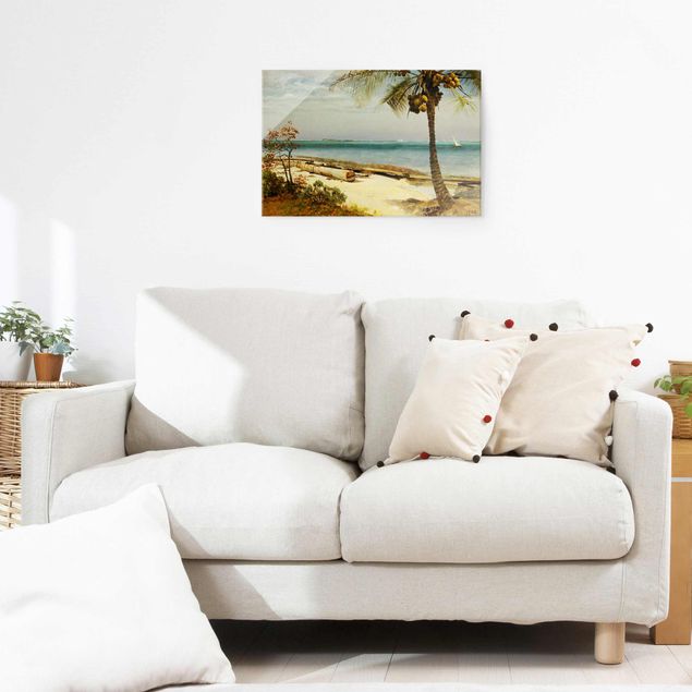 Kunst stilarter Albert Bierstadt - Tropical Coast