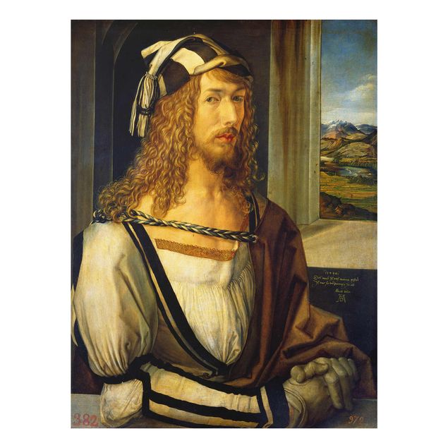 Billeder moderne Albrecht Dürer - Self-portrait at 26