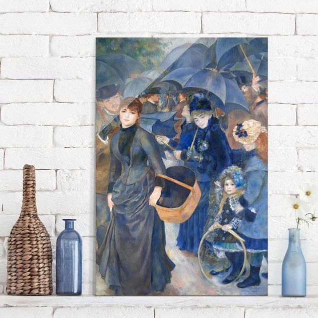 Kunst stilarter impressionisme Auguste Renoir - Umbrellas
