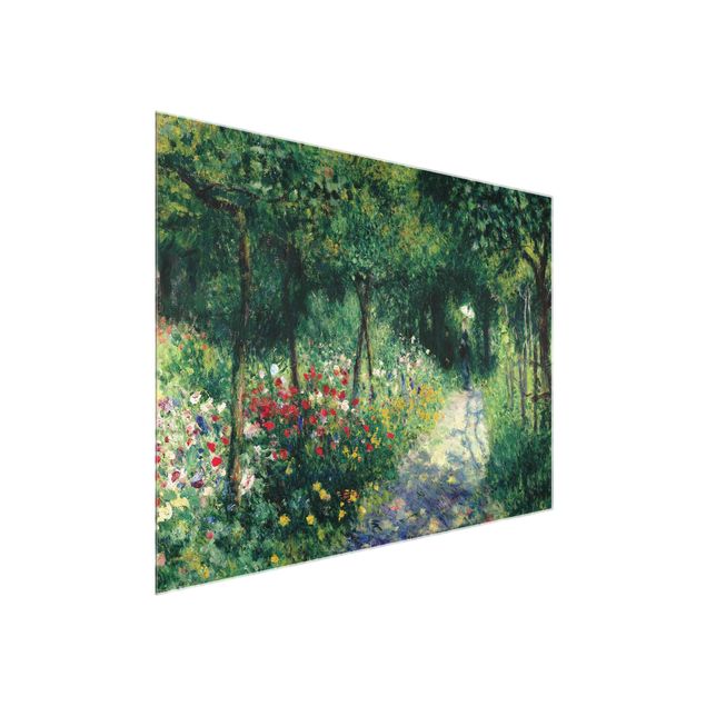 Glasbilleder landskaber Auguste Renoir - Women In A Garden