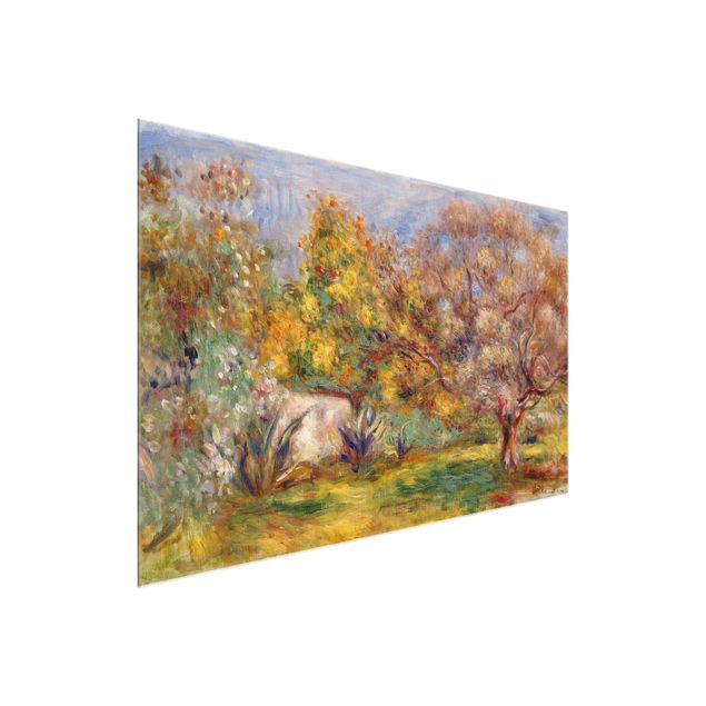 Glasbilleder landskaber Auguste Renoir - Olive Garden