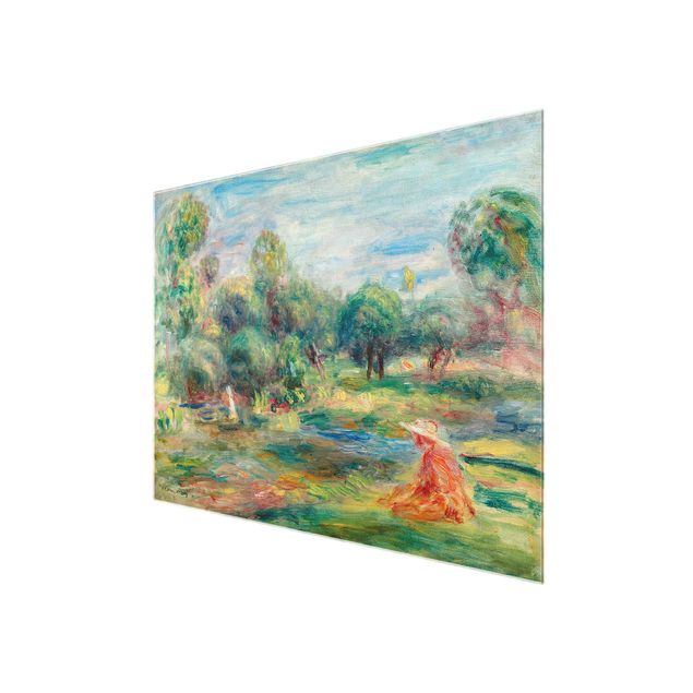 Billeder landskaber Auguste Renoir - Landscape At Cagnes