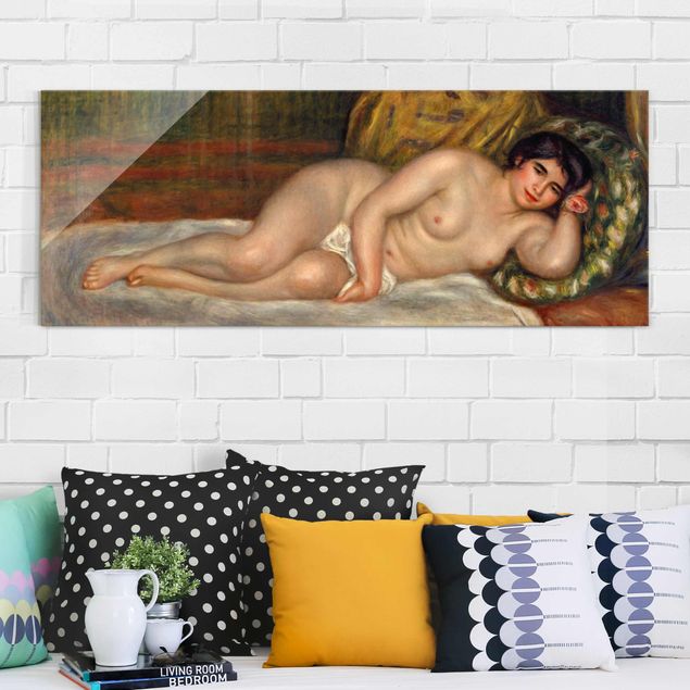 køkken dekorationer Auguste Renoir - Nude Lying, The Source