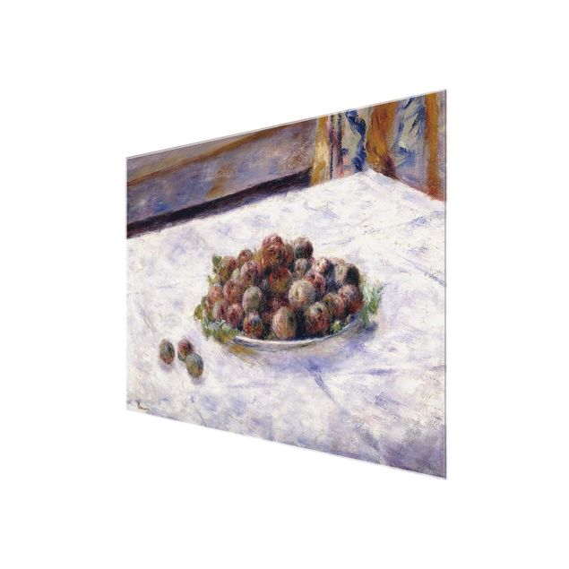 Billeder moderne Auguste Renoir - Still Life, A Plate Of Plums