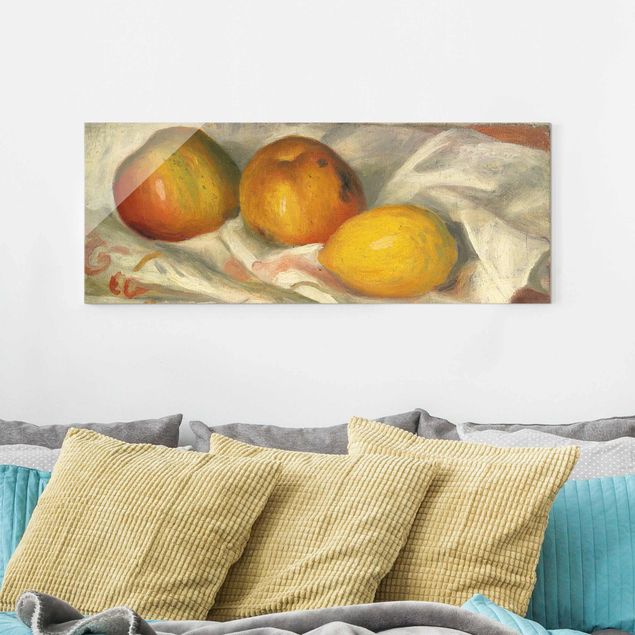 Kunst stilarter impressionisme Auguste Renoir - Two Apples And A Lemon
