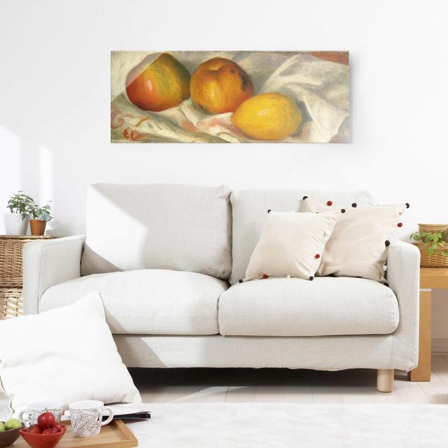 Kunst stilarter Auguste Renoir - Two Apples And A Lemon