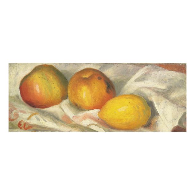 Billeder moderne Auguste Renoir - Two Apples And A Lemon