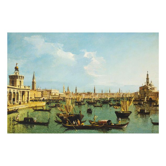 Kunst stilarter Bernardo Bellotto - Bacino di San Marco, Venedig