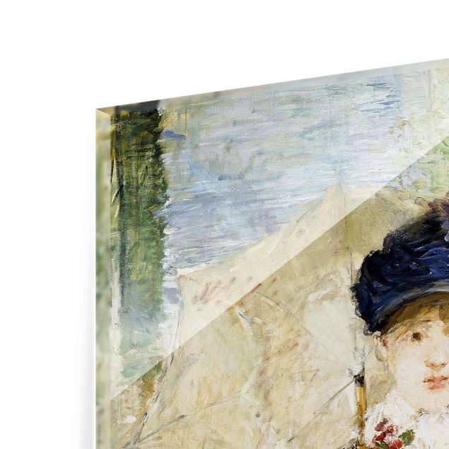 Glas magnettavla Berthe Morisot - Lady with Parasol