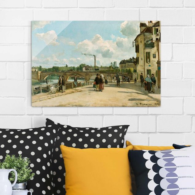 køkken dekorationer Camille Pissarro - View Of Pontoise