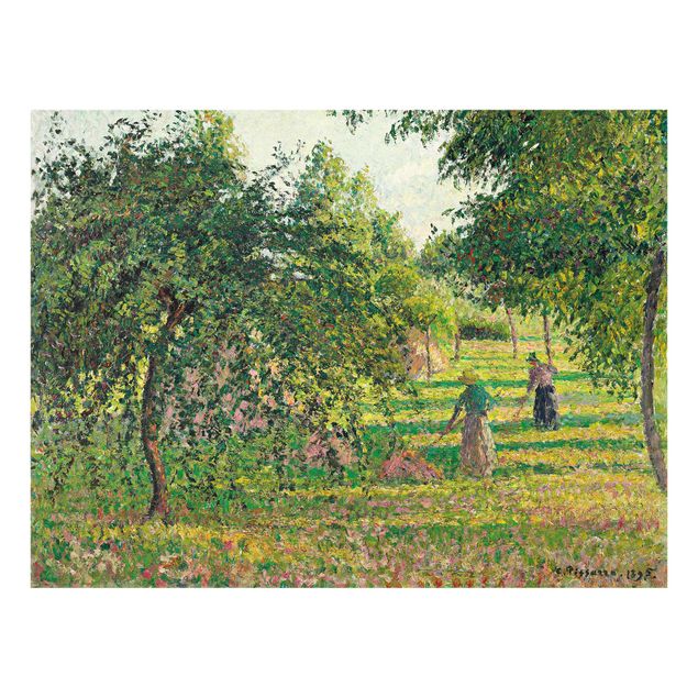 Kunst stilarter romantikken Camille Pissarro - Apple Trees And Tedders, Eragny