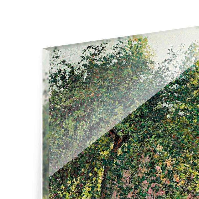 Glasbilleder landskaber Camille Pissarro - Apple Trees And Tedders, Eragny