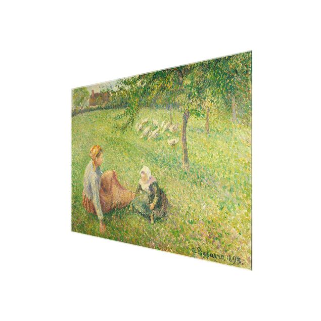 Kunst stilarter Camille Pissarro - The Geese Pasture