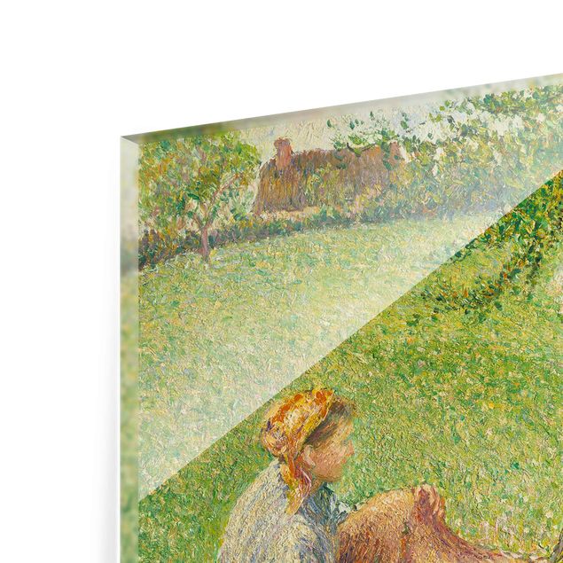 Billeder kunsttryk Camille Pissarro - The Geese Pasture