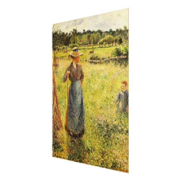 Kunst stilarter Camille Pissarro - The Haymaker