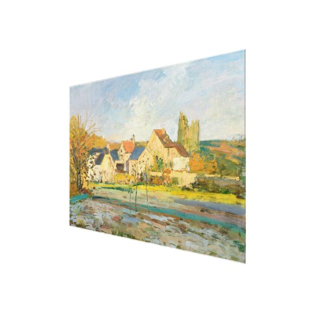 Kunst stilarter Camille Pissarro - Landscape At Osny Near Watering