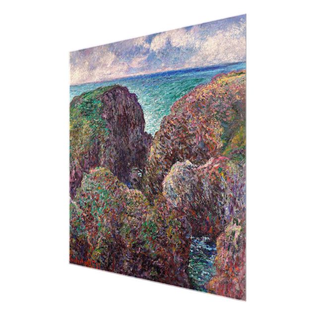 Billeder strande Claude Monet - Group of Rocks at Port-Goulphar
