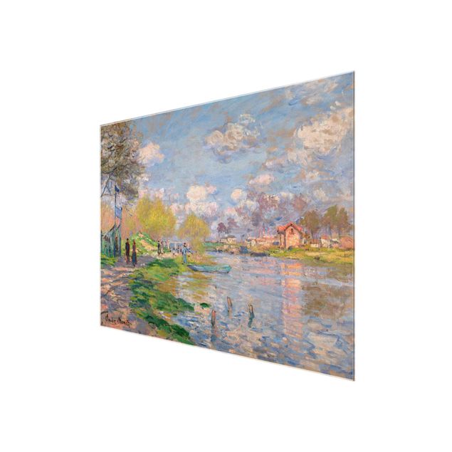Billeder kunsttryk Claude Monet - Spring On The Seine