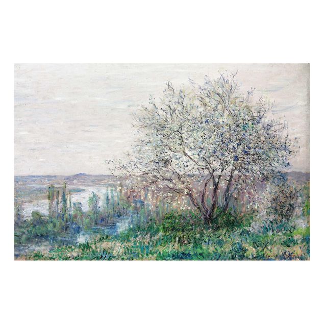 Billeder træer Claude Monet - Spring in Vétheuil
