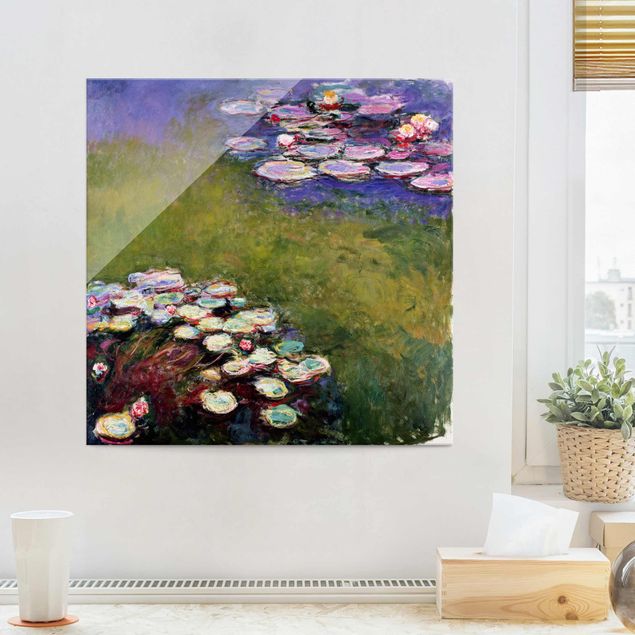 køkken dekorationer Claude Monet - Water Lilies