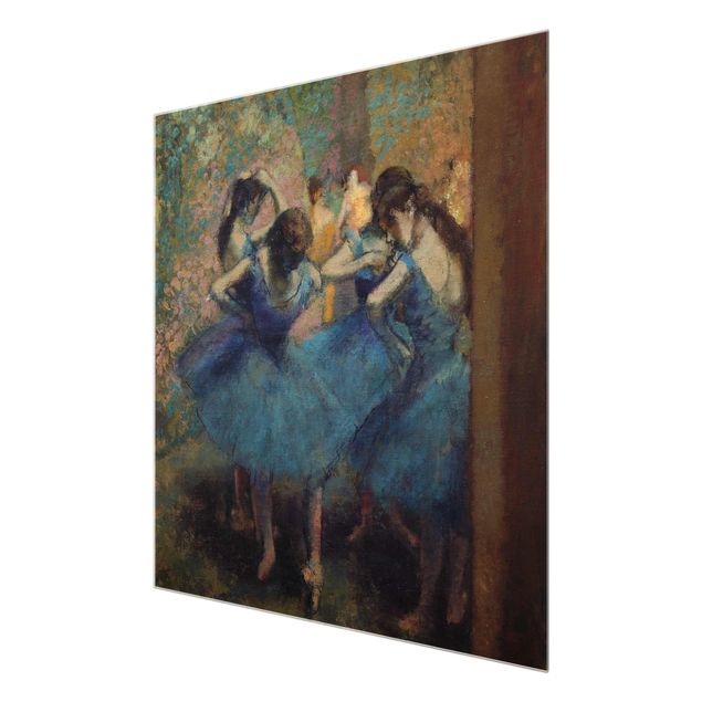 Billeder portræt Edgar Degas - Blue Dancers