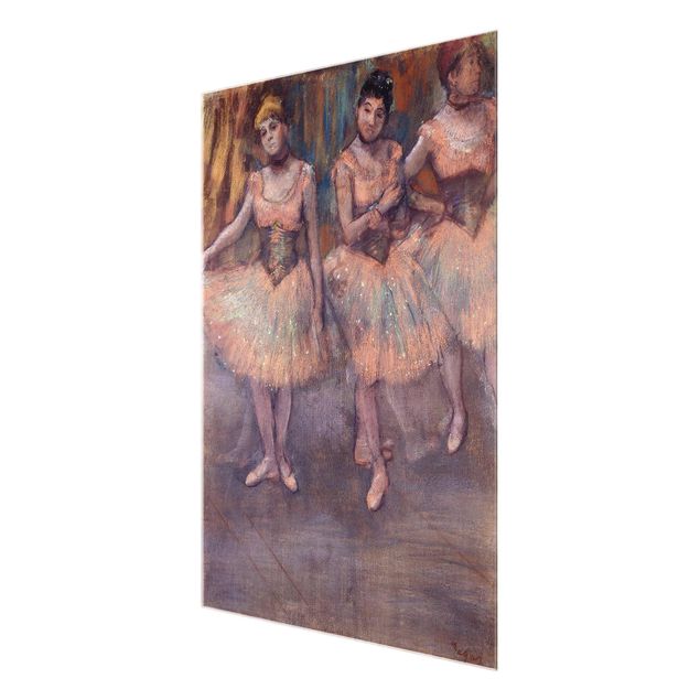 Billeder portræt Edgar Degas - Three Dancers before Exercise