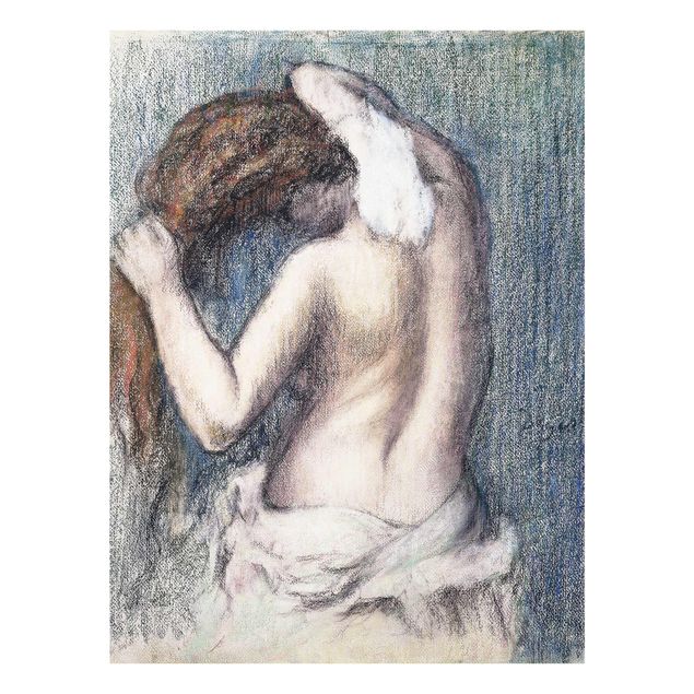 Billeder nøgen og erotik Edgar Degas - Woman Wiping
