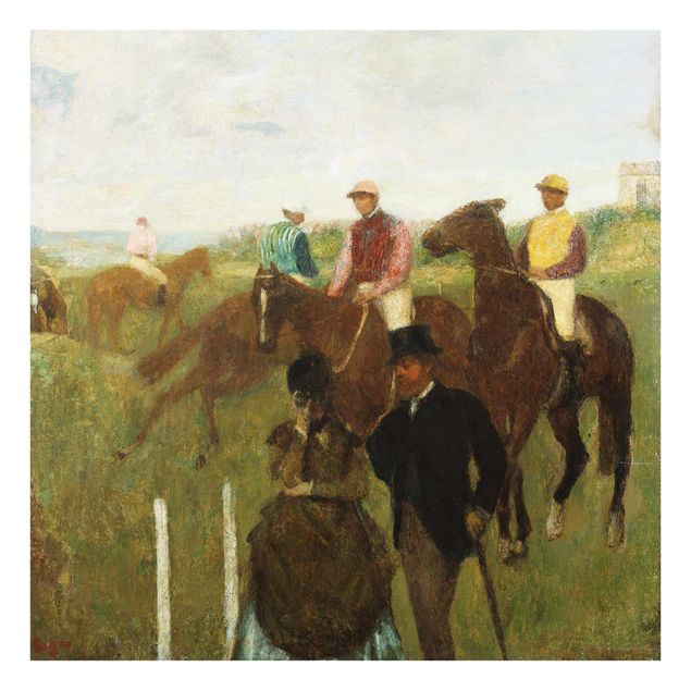 Billeder portræt Edgar Degas - Jockeys On Race Track