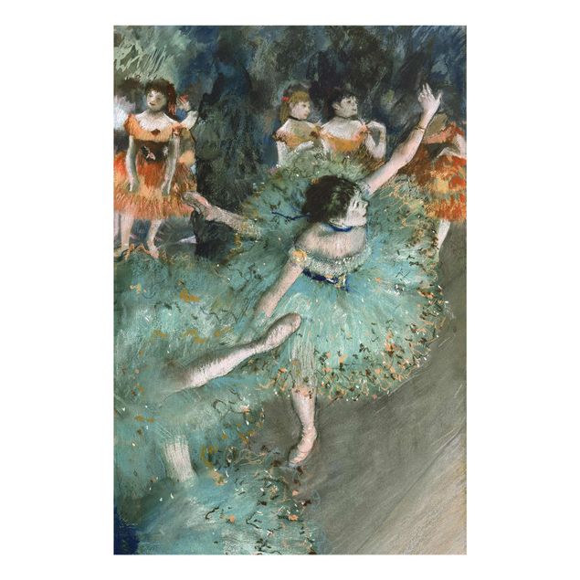 Billeder kunsttryk Edgar Degas - Dancers in Green