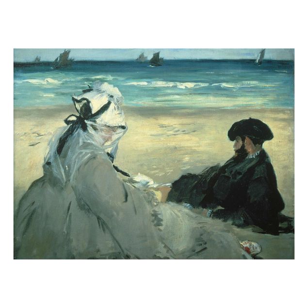 Billeder portræt Edouard Manet - On The Beach