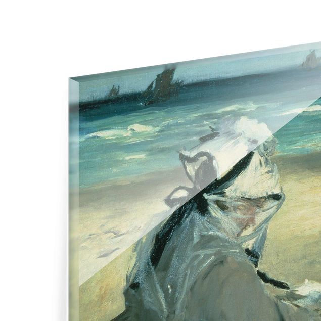 Billeder Edouard Manet Edouard Manet - On The Beach