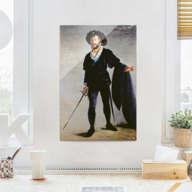 Kunst stilarter impressionisme Edouard Manet - Jean-Baptiste Faure in the Role of Hamlet