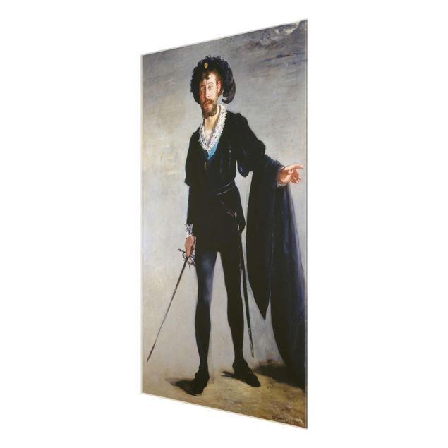 Billeder moderne Edouard Manet - Jean-Baptiste Faure in the Role of Hamlet
