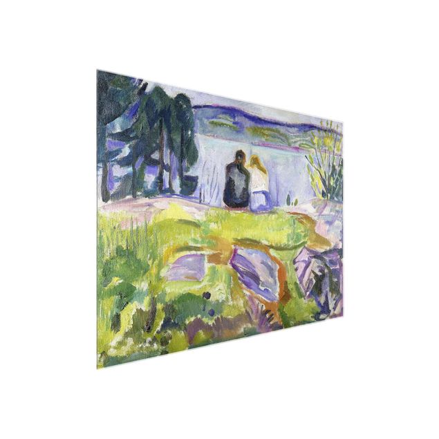 Kunst stilarter Edvard Munch - Spring (Love Couple On The Shore)