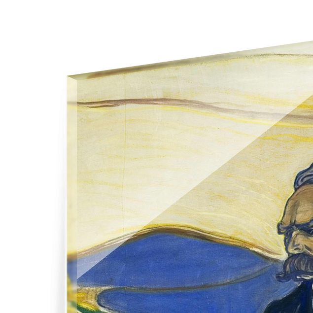 Billeder moderne Edvard Munch - Portrait of Friedrich Nietzsche