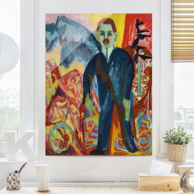 Kunst stilarter Ernst Ludwig Kirchner - The Hospital Attendant