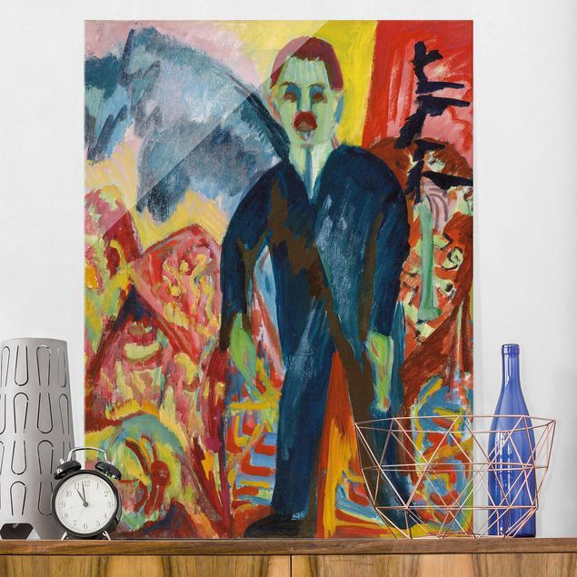 køkken dekorationer Ernst Ludwig Kirchner - The Hospital Attendant