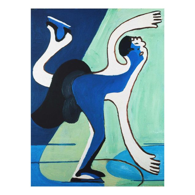 Billeder moderne Ernst Ludwig Kirchner - The Ice Skater