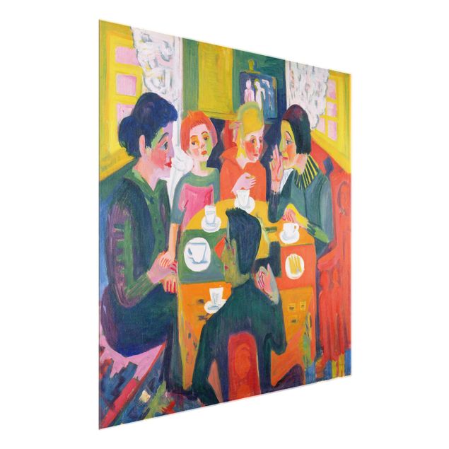 Billeder kunsttryk Ernst Ludwig Kirchner - Coffee Table