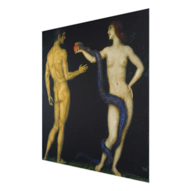 Billeder portræt Franz von Stuck - Adam and Eve