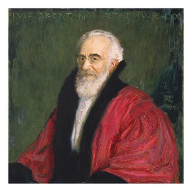 Billeder portræt Franz von Stuck - Portrait of Lujo Brentano