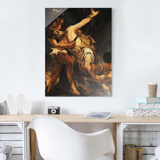 Billeder kunsttryk Giovanni Battista Tiepolo - The Martyrdom of St. Bartholomew
