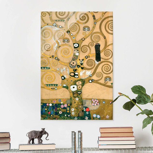 Kunst stilarter art deco Gustav Klimt - The Tree of Life