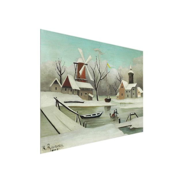 Billeder moderne Henri Rousseau - Winter