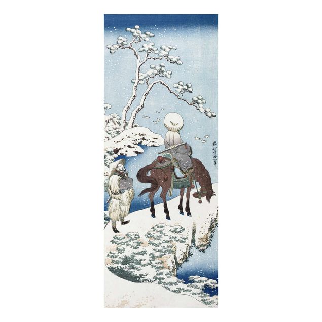 Billeder kunsttryk Katsushika Hokusai - The Chinese Poet Su Dongpo