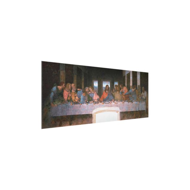 Glasbilleder spirituelt Leonardo Da Vinci - The last Supper