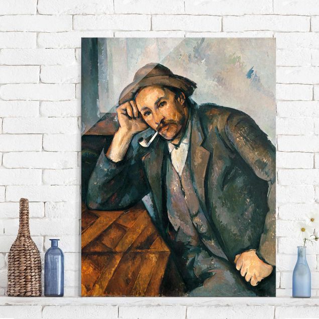 køkken dekorationer Paul Cézanne - The Pipe Smoker