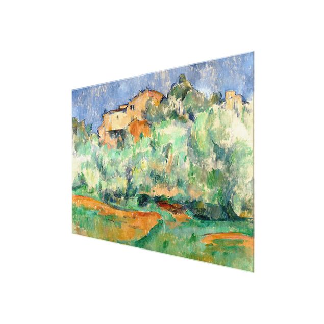 Billeder landskaber Paul Cézanne - House And Dovecote At Bellevue