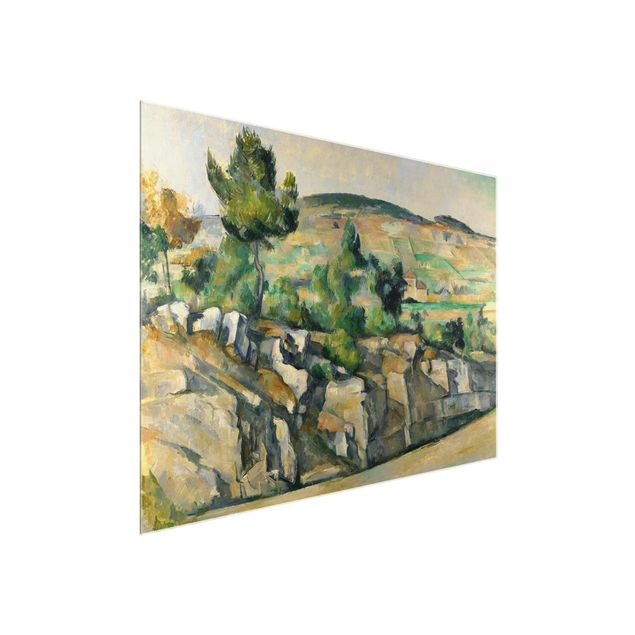Kunst stilarter Paul Cézanne - Hillside In Provence
